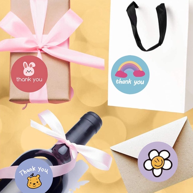 Cuộn 500 sticker khen thưởng, khích lệ động viên cho bé DUASHOP.