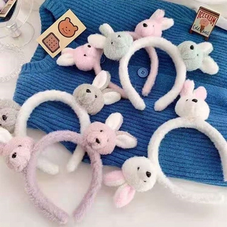 Băng Đô Cài Tóc Hình Tai Thỏ Đáng Yêu