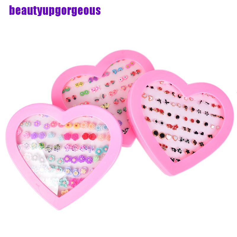 Bông Tai Handmade Hình Hoa Trái Cây Bằng Đất Sét Dễ Thương Xinh Xắn