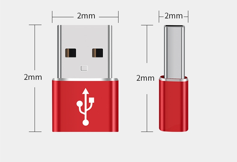 Cáp Chuyển Đổi Usb Type-C Sang Usb Dành Cho Xiaomi Huawei