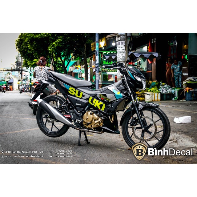 Decal Xe Máy-tem-in-rời-satria-raider