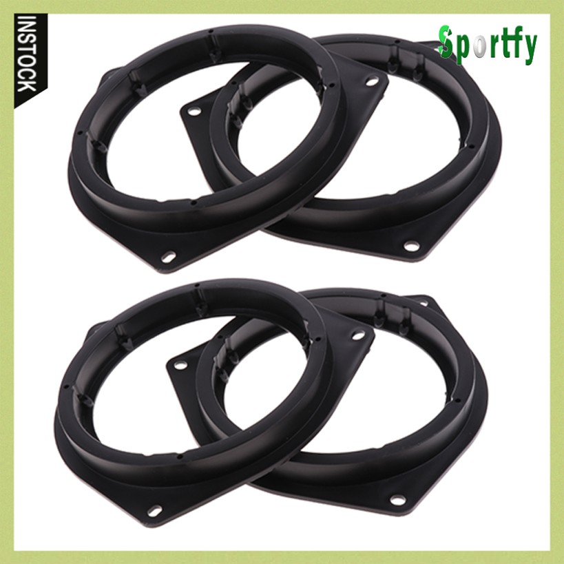 Bộ 4 Vòng Đệm Loa Bằng Nhựa Abs 6.5inch Cho Xe Toyota