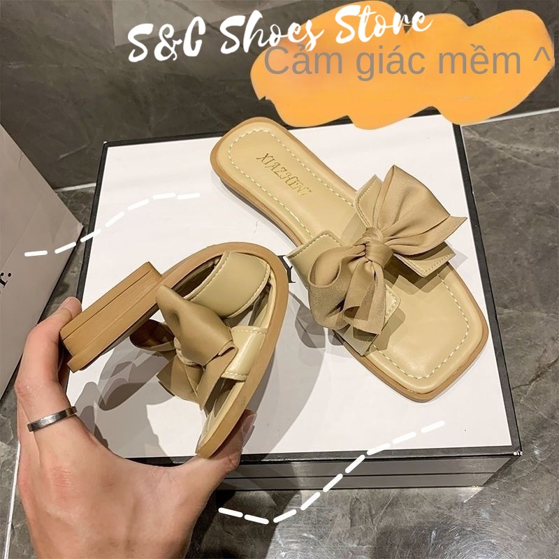 Dép Sandal Nữ Đế Thấp Thoải Mái Cỡ 35-42 Thời Trang Hàn Quốc Chất Lượng Cao