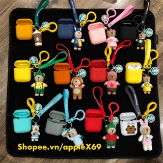 Case tai nghe airpods Gấu béo starbuck