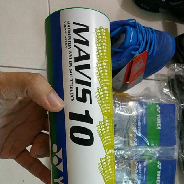 Quả cầu lông bằng nhựa Yonex Mavis 10 (6 quả/1 hộp) hàng chính hãng