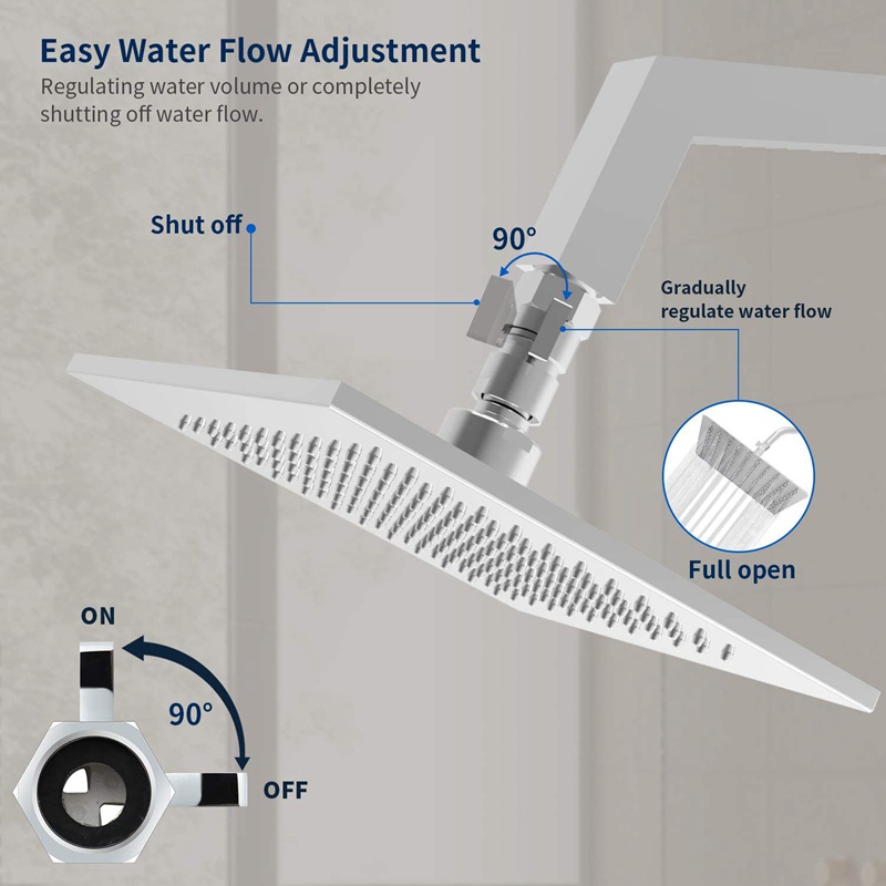 Van Điều Chỉnh Lưu Lượng Nước Bằng Đồng Thau Cho Đầu Vòi Hoa Sen Cầm Tay