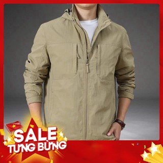 - Hàng nhập khẩu Áo khoác kaki 2 lớp lót lưới nhiều túi màu đen, xám, be Liên hệ mua hàng 084.209.1989