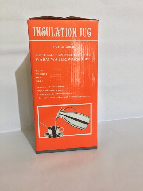 Bình Đựng Nước Thuỷ Giữ Nhiệt INOX 2L