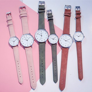 Combo đồng hồ si nữ citizen 99269 dây da