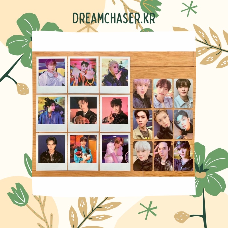 Có sẵn -miếng dán STICKER dạ quang và tập ảnh- chọn thành viên