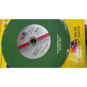 5 Viên Đá Cắt Sắt, INOX Xanh Cá Heo 350mm và 5 viên đá cắt 355 hải dưng xanh