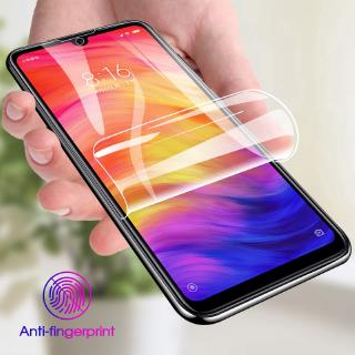 Miếng phim hydrogel 9D mềm dán bảo vệ màn hình điện thoại Xiaomi Redmi 7 6 Note 6 7 K20 Pro kèm khăn lau