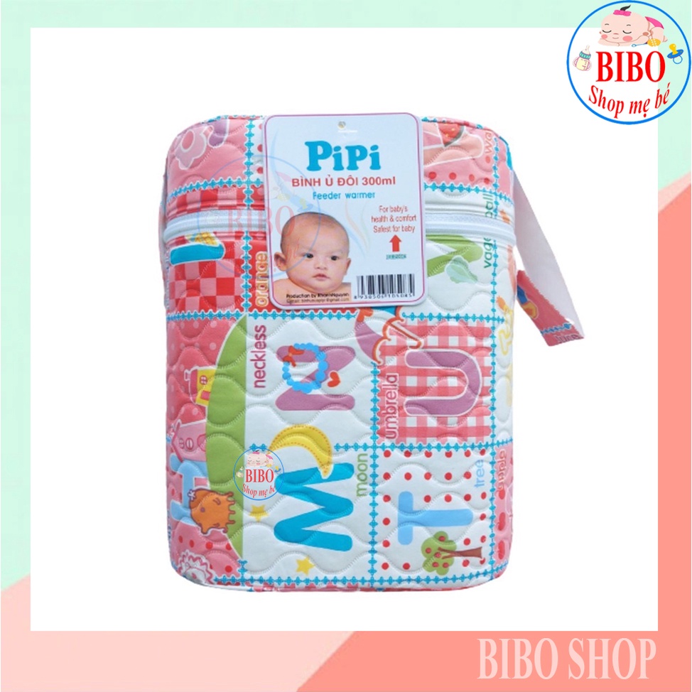 Bình Ủ Sữa Đôi 3 Lớp Cổ Cao 300 ML Cho Bé - Túi giữ nhiệt bình ủ nóng lạnh ủ được 2 bình đơn