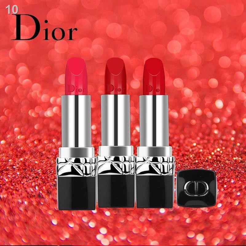 Dior Lipstick Moisturizing 999 Matte 888 Intense Blue Gold 520 Red Nhập khẩu chính hãng