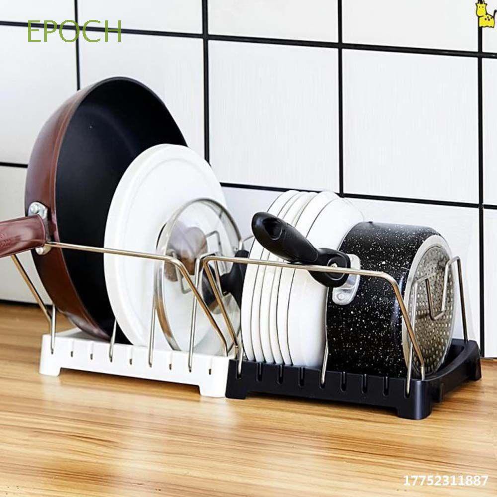 Epoch Giá Đỡ Nắp Nồi Bằng Thép Không Gỉ Nhiều Màu Tùy Chọn Tiện Dụng Cho Nhà Bếp