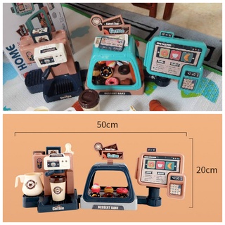 Set 41 Món Đồ Chơi Máy Pha Cà Phê 3 Trong 1 Cho Bé