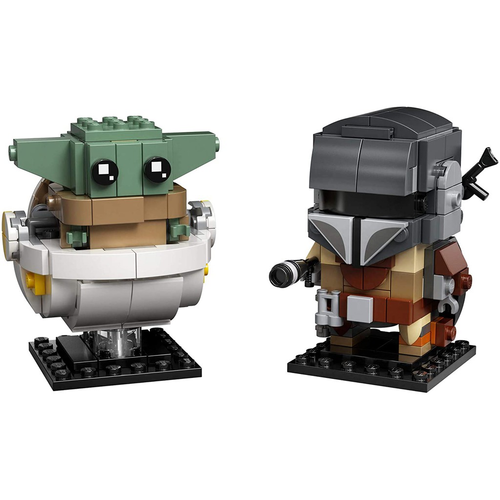 75317 LEGO BrickHeadz Star Wars The Mandalorian & The Child - Mô hình