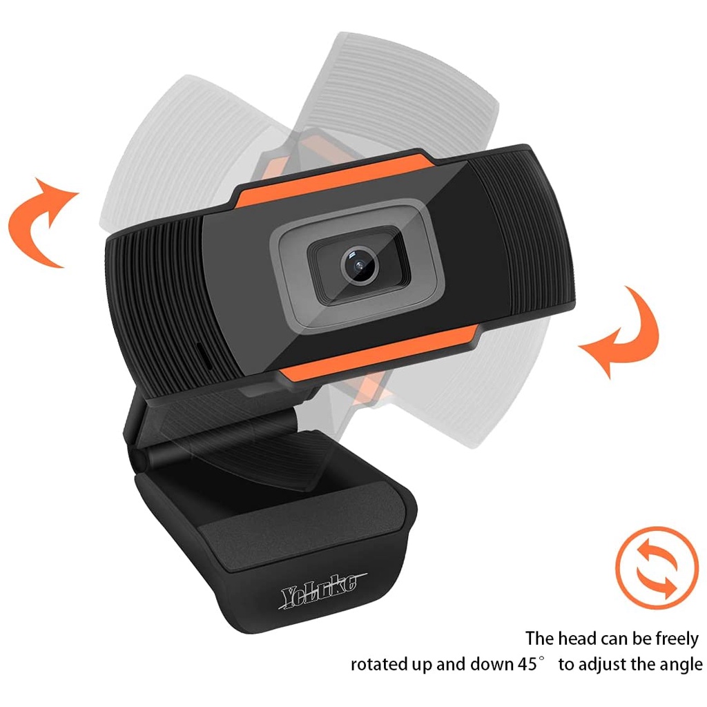 Webcam Máy Tính Chuyên Dụng Dùng Để Livestream, Học Và Làm Việc Online, Độ Phân Giải 720P Sắc Nét | BigBuy360 - bigbuy360.vn