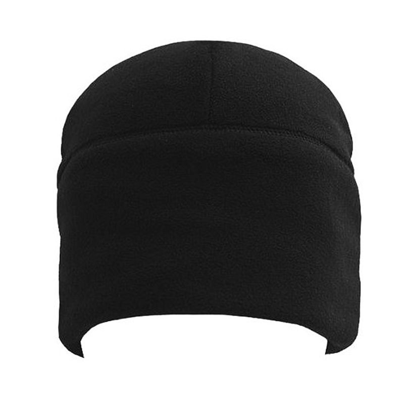 Mũ beanie bằng vải nỉ mềm màu trơn dày dặn ấm áp chống gió cho nam nữ