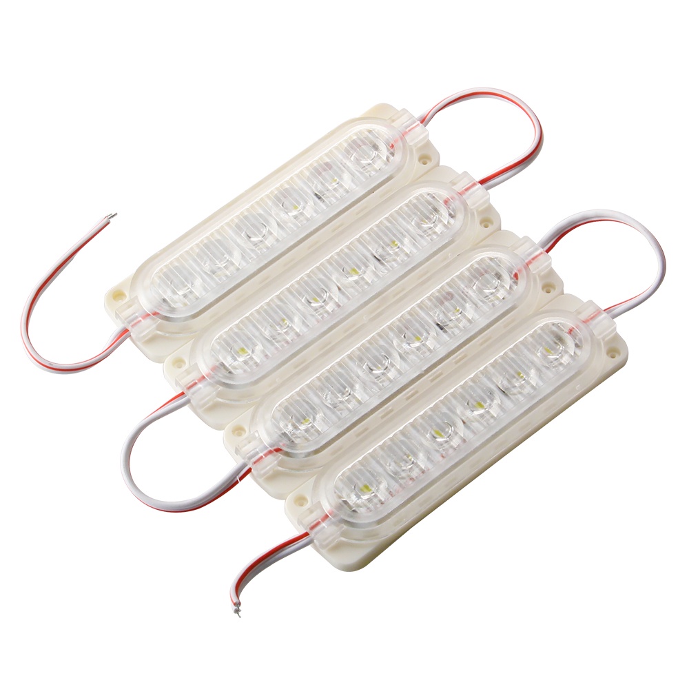 Set 4 Đèn LED 24V 6 Bóng Siêu Sáng Dành Cho Xe Tải