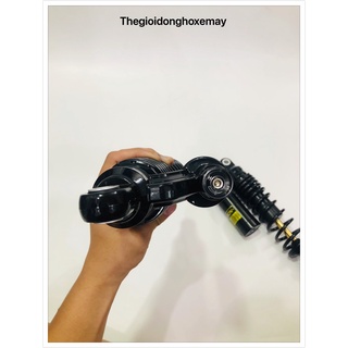 Phuộc nitron bình dầu full đen ty vàng wave