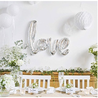 Bóng bay chữ love liền size cực to chọn màu bóng trang trí sinh nhật , đám cưới