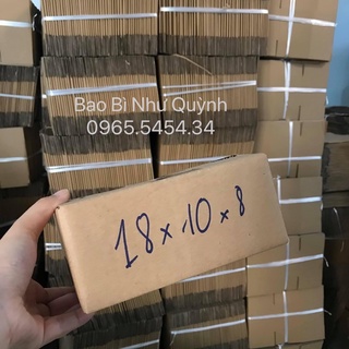 18x10x8 combo 50 hộp carton đóng hàng