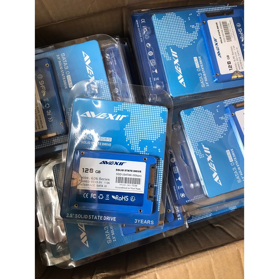 Ổ Cứng SSD 128GB SATA III 2.5 Assenbled in VN