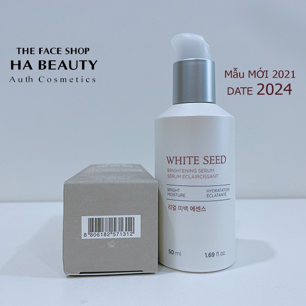 (AUTH_Korea)Tinh chất dưỡng Trắng da WHITE SEED Serum THE FACE SHOP