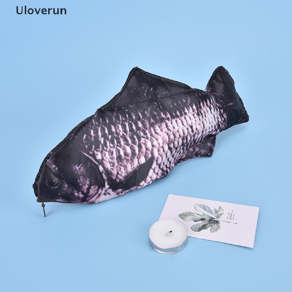 Uloverun 1 Túi Đựng Bút Hình Cá Vui Nhộn