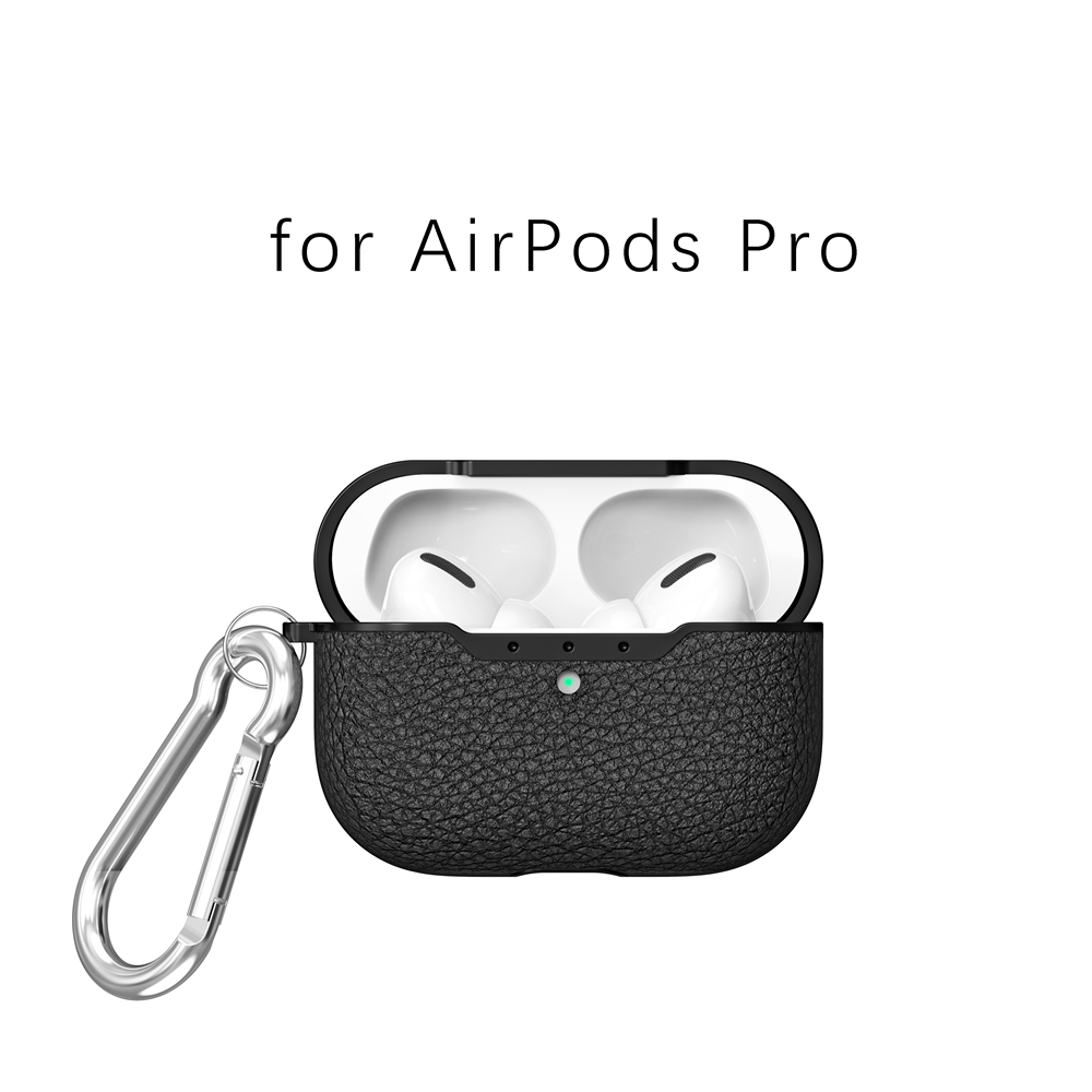 Vỏ bọc bảo vệ cho hộp sạc tai nghe Airpods 3 Pro có móc khóa chống sốc chống thấm nước tiện dụng