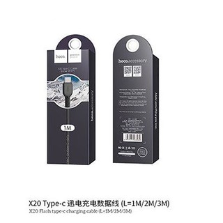 Cáp sạc hoco x20 cổng microusb - dài 1m