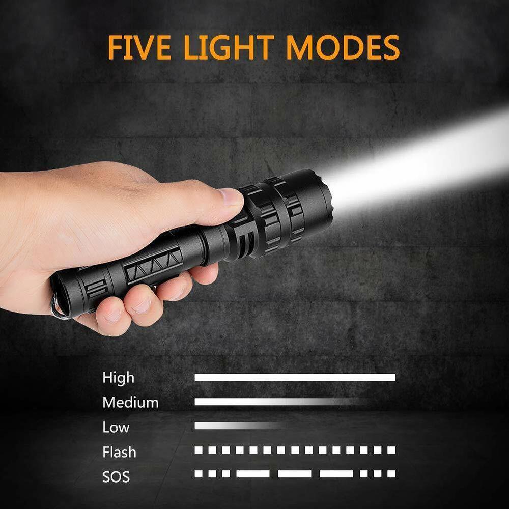 Đèn Pin LED Mini Siêu Sáng Đa Năng Có Thể Sạc Lại Bằng Cổng USB