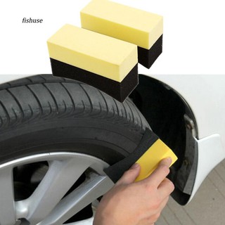 Bộ 2 miếng xốp bọt biển làm sạch bánh xe hơi