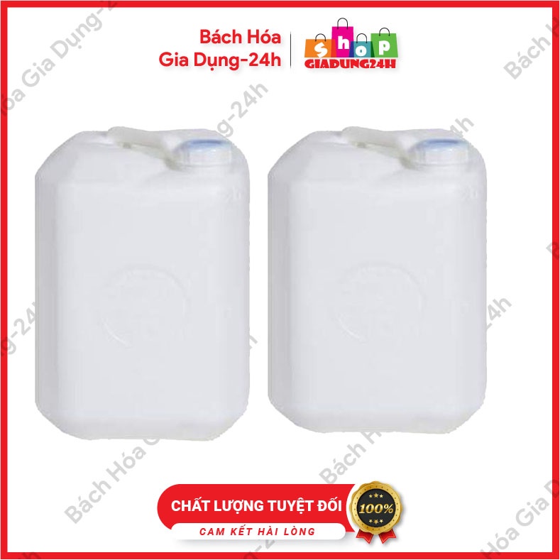 Can nhựa trắng 20L  Song Long hoặc Việt Nhật- Giadung24h