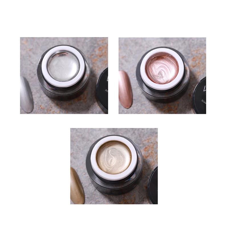 Gel nhũ metan vẽ viền móng, gel nhũ nail siêu sáng metan Jnailsay
