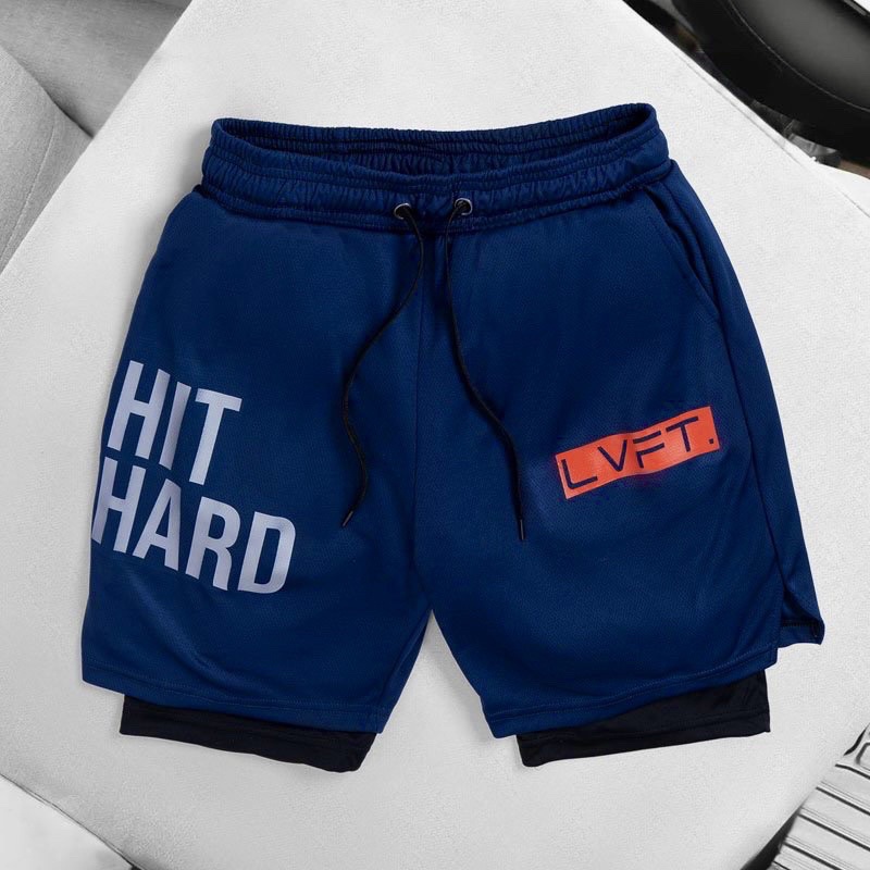 Quần Gym 2 Lớp Gym Lvft Hit Hard ,Quần 2 Lớp Có Legging Bên Trong
