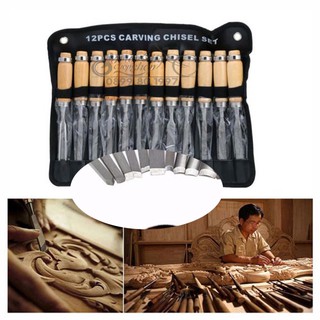 Bộ đục gỗ 12 món cao cấp
