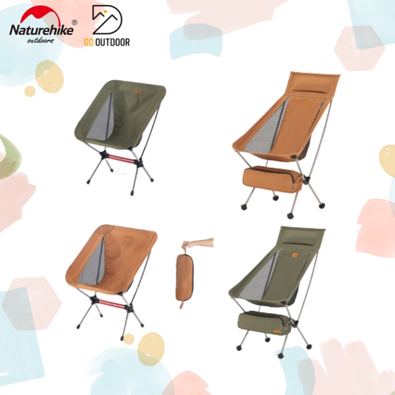 Ghế Gấp Gọn Dã Ngoại YL10-YL08 Naturehike Khung Nhôm