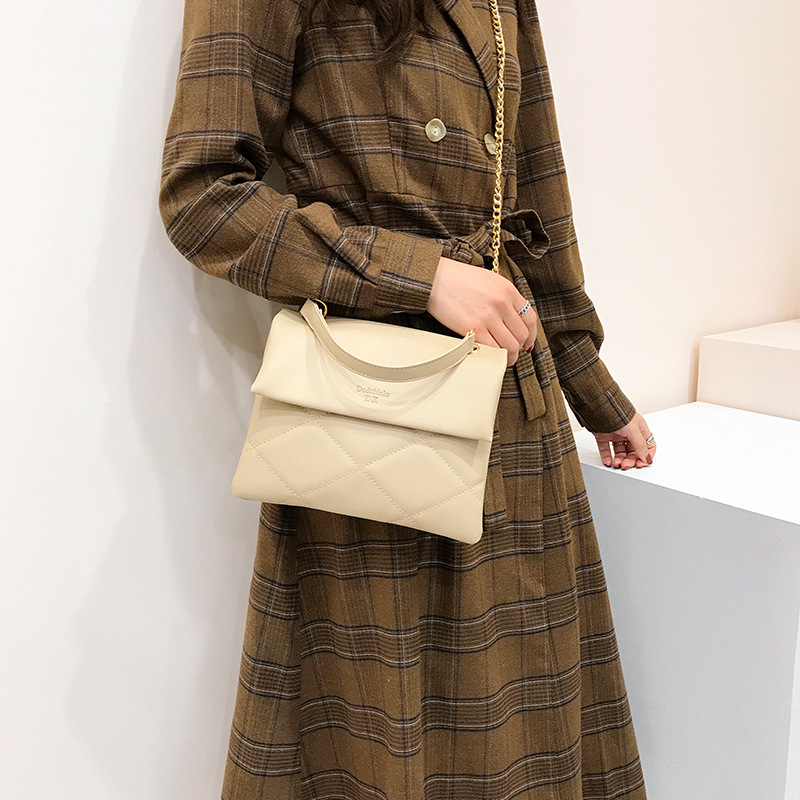 Túi xách đeo chéo màu trơn thời trang dành cho nữ IELGY