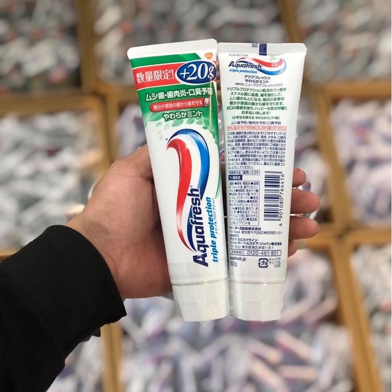 Kem Đánh Răng Aquafresh 160g Nhật Bản