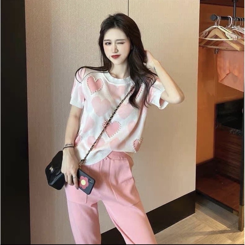 Set len tim hồng