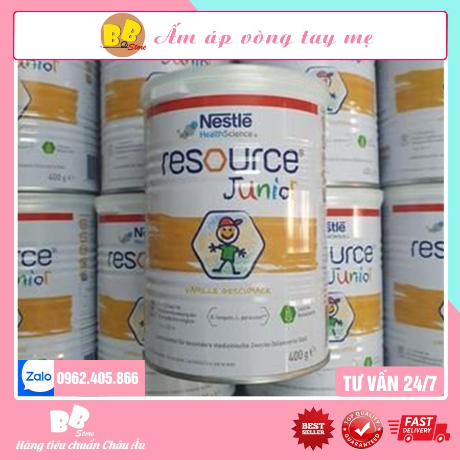 SỮA BÉO TĂNG CÂN RESOURCE JUNIOR 400g - ĐỨC