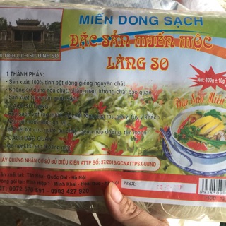Miến dong sạch 