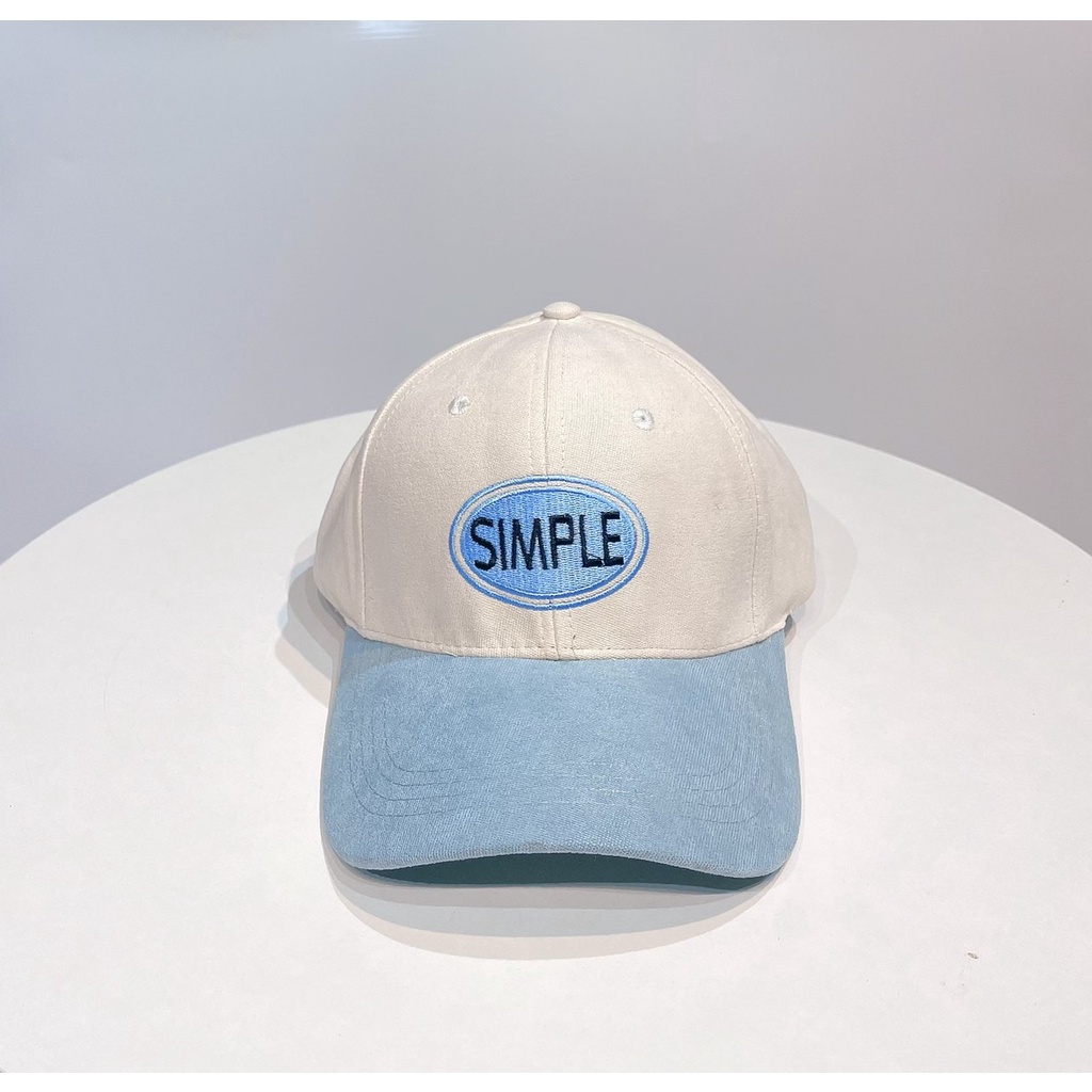 Nón Kết Nhung Cao Cấp Thêu Chữ Simple And Duck Phong Cách Ulzzang Form Unisex Nam Nữ 401