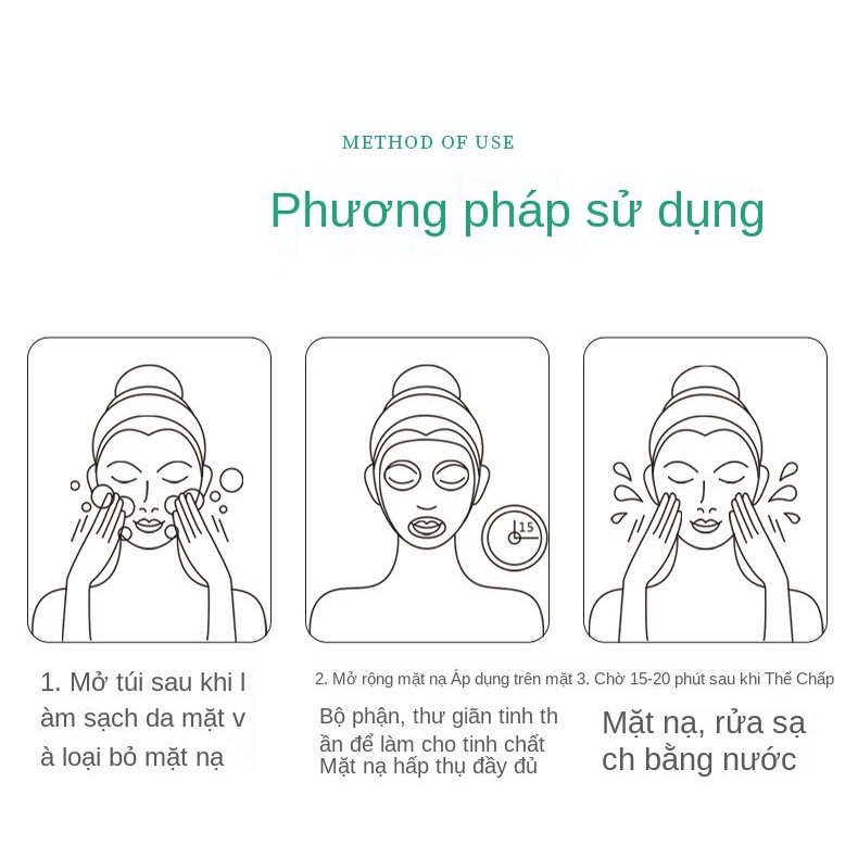 (Hàng Mới Về) 1 Mặt Nạ Bioaoua Dưỡng Ẩm Làm Trắng Da | BigBuy360 - bigbuy360.vn
