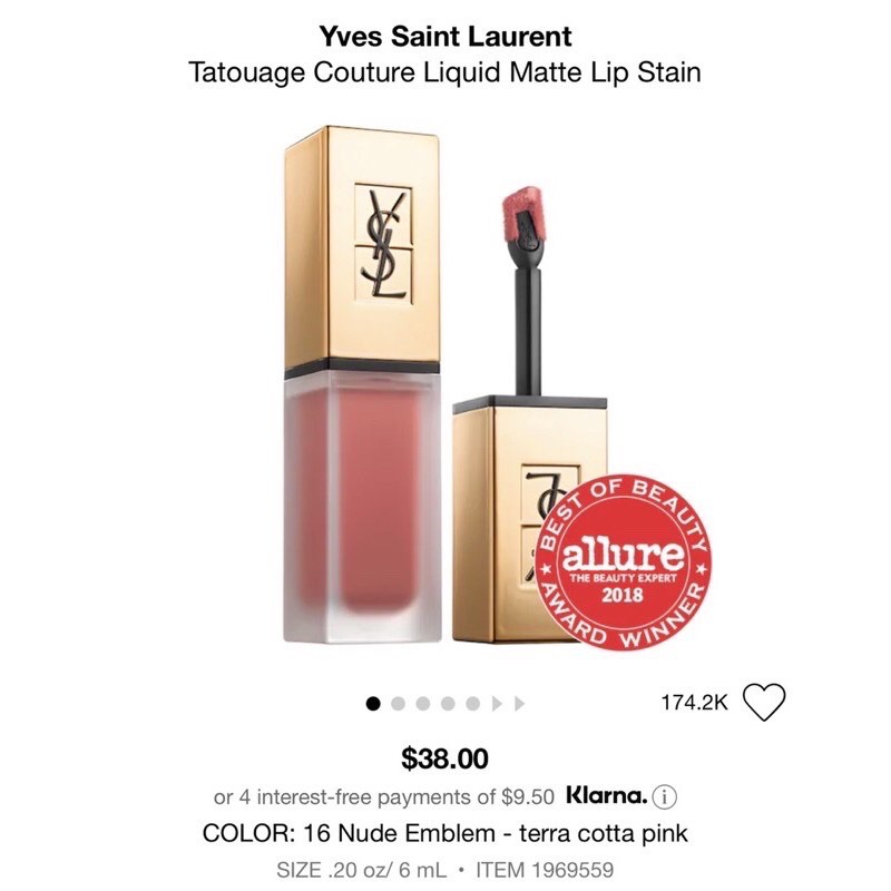Set trang điểm YSL 3 món kèm túi