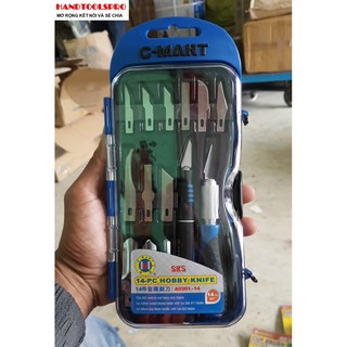 Bộ dao đa năng 14 chi tiết A0301 C-MART