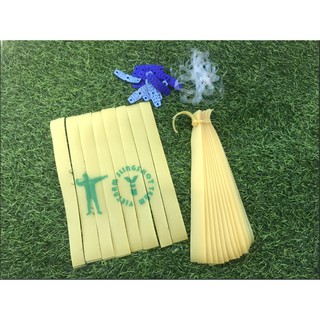 combo 40 sợi chun vietnam slingshot team 0.75mm tặng kèm 10 miếng da và 2 mét dây buộc