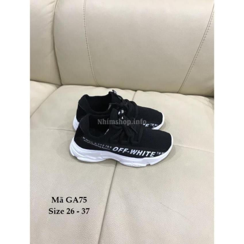 [Sale 3/3]Giày Thể Thao Yeezy Zebra Cho Bé Trai Và Bé Gái 3 - 12 Tuổi GA75 -p13 ' ᵍ